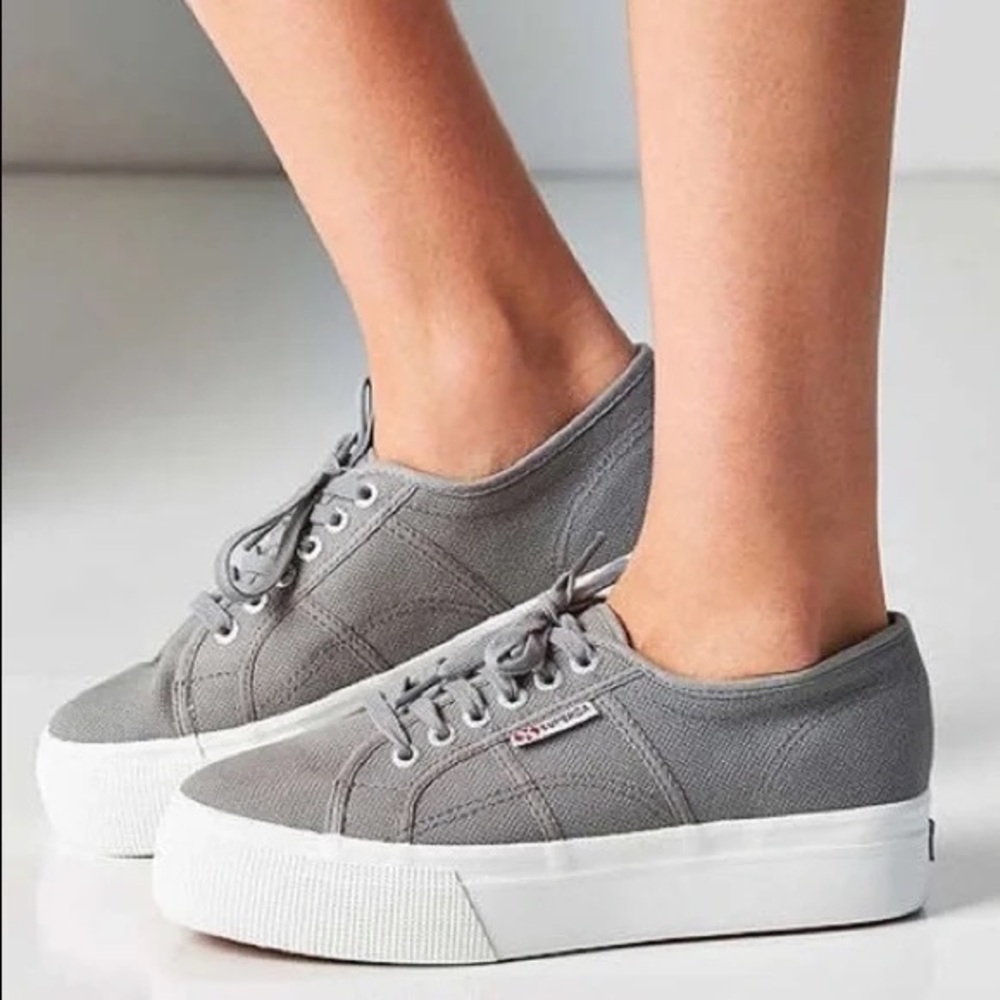 Superga 2740 Platform Sneakers - Gray